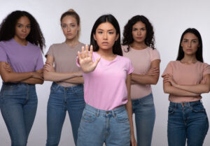mulheres vítimas